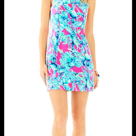 Lilly Pulitzer Lobsters in Love Mila Shift - Picture 2 of 3